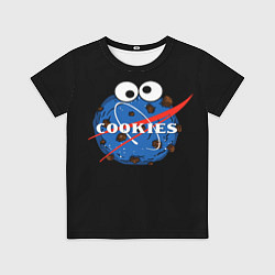 Футболка детская Cookies, цвет: 3D-принт