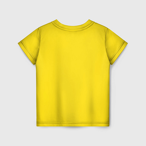 Детская футболка Geometry Dash Smile / 3D-принт – фото 2