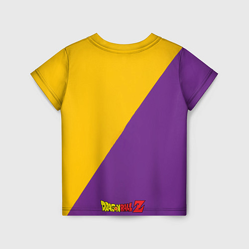 Детская футболка Yellow vs purple / 3D-принт – фото 2