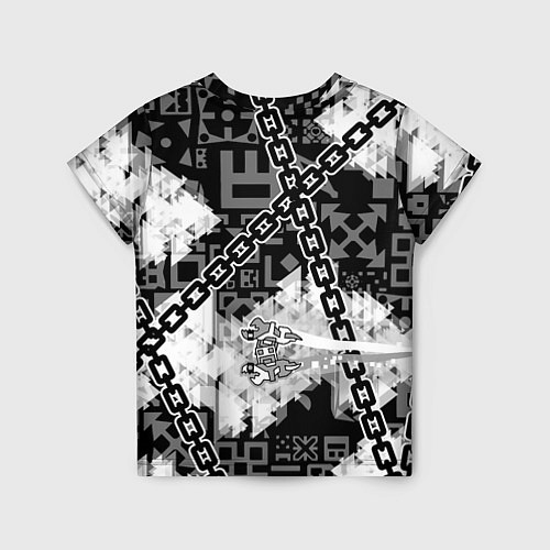 Детская футболка Geometry Dash / 3D-принт – фото 2