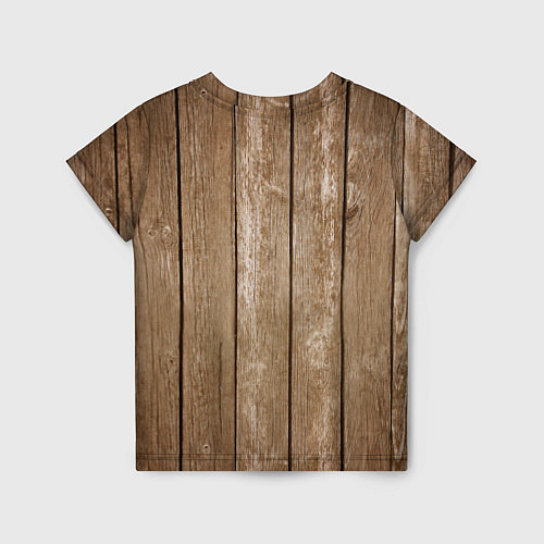 Детская футболка Texture Wood / 3D-принт – фото 2