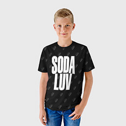 Футболка детская Репер - SODA LUV, цвет: 3D-принт — фото 2