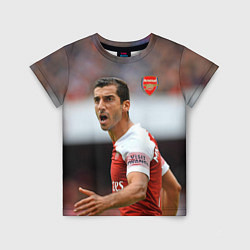 Футболка детская H Mkhitaryan Arsenal, цвет: 3D-принт