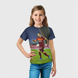 Футболка детская Генрих Мхитарян, цвет: 3D-принт — фото 2