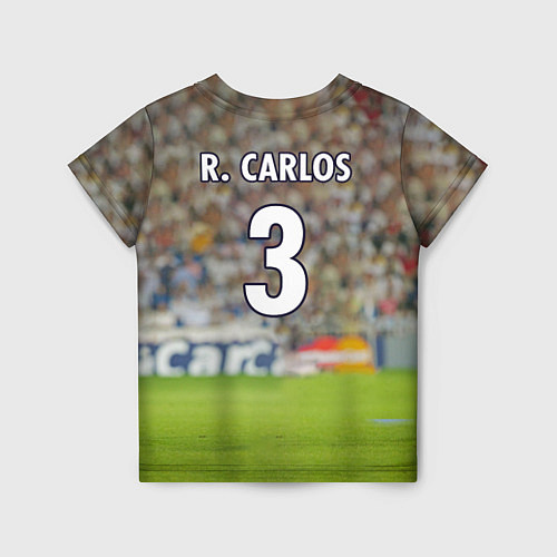 Детская футболка Роберто Карлос Реал / 3D-принт – фото 2
