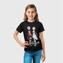 Футболка детская GENSHIN IMPACT, цвет: 3D-принт — фото 2
