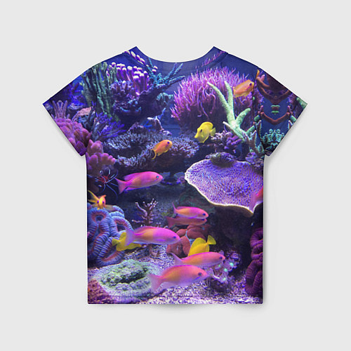 Детская футболка Коралловые рыбки / 3D-принт – фото 2