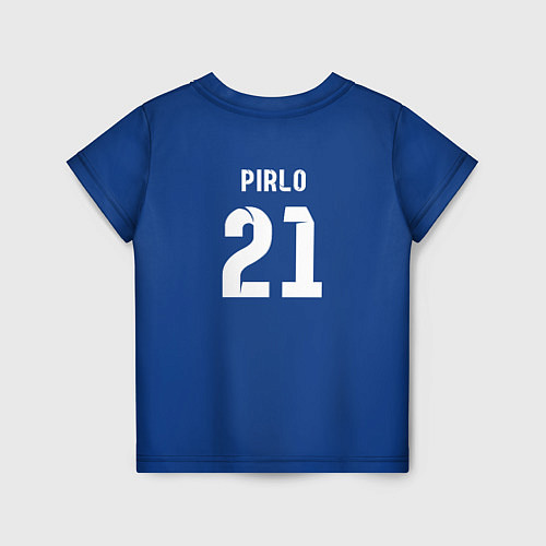 Детская футболка Andrea Pirlo / 3D-принт – фото 2