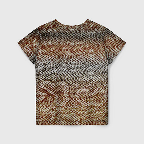 Детская футболка Snake skin / 3D-принт – фото 2