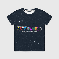 Футболка детская Astroworld, цвет: 3D-принт