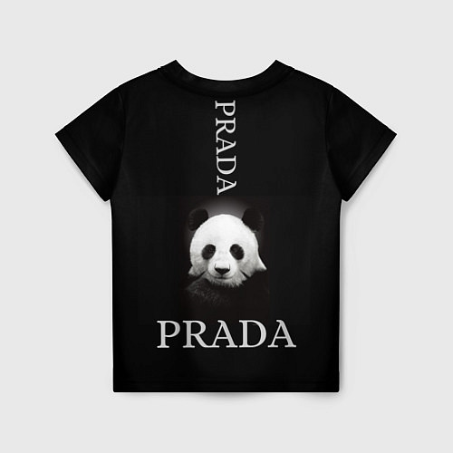 Детская футболка PANDA PRADA / 3D-принт – фото 2