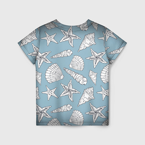 Детская футболка Морские обитатели / 3D-принт – фото 2