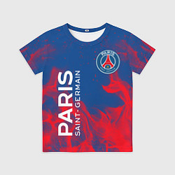Футболка детская ФК ПСЖ PARIS SAINT GERMAIN, цвет: 3D-принт