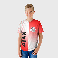 Футболка детская FC AJAX AMSTERDAM ФК АЯКС, цвет: 3D-принт — фото 2