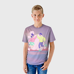 Футболка детская Best friends, цвет: 3D-принт — фото 2