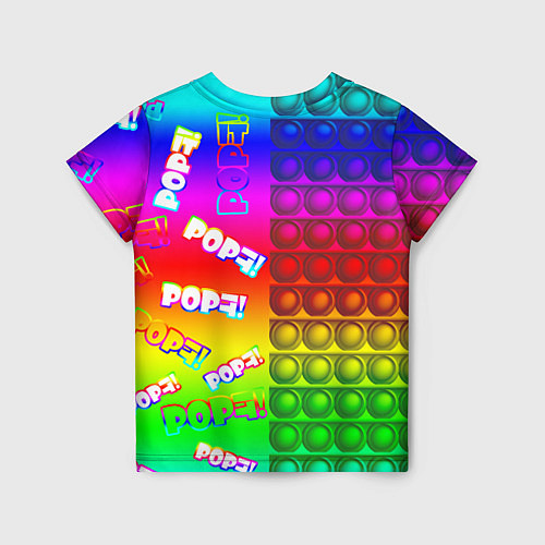 Детская футболка POP it! / 3D-принт – фото 2