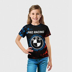 Футболка детская БМВ - Racing, цвет: 3D-принт — фото 2