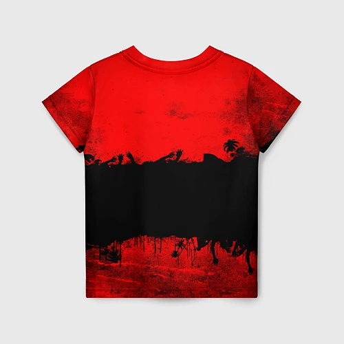 Детская футболка Island of blood / 3D-принт – фото 2