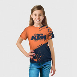 Футболка детская KTM ГРАНЖ Z, цвет: 3D-принт — фото 2