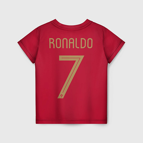 Детская футболка Ronaldo 7 / 3D-принт – фото 2