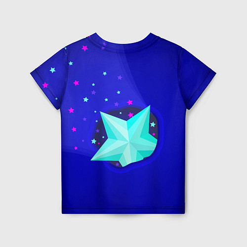 Детская футболка Счастливая звезда / 3D-принт – фото 2