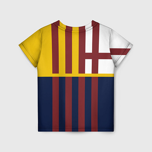 Детская футболка BARCELONA FC БАРСЕЛОНА ФК BARCA / 3D-принт – фото 2