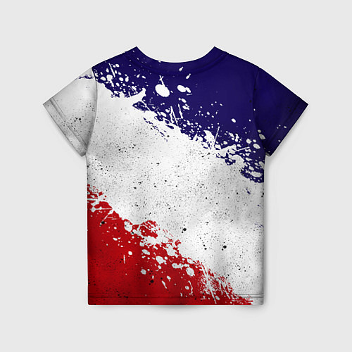 Детская футболка Сборная Франции / 3D-принт – фото 2