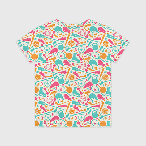 Детская футболка Спорт / 3D-принт – фото 2