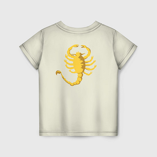 Детская футболка Drive - Скорпион Спина / 3D-принт – фото 2