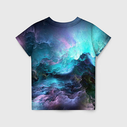 Детская футболка Космическое море / 3D-принт – фото 2