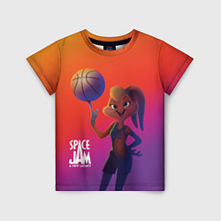 Футболка детская Space Jam 2 Лола Банни, цвет: 3D-принт