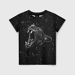 Детская футболка Пантера в ночи