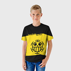 Футболка детская Пираты Сердца One Piece, цвет: 3D-принт — фото 2