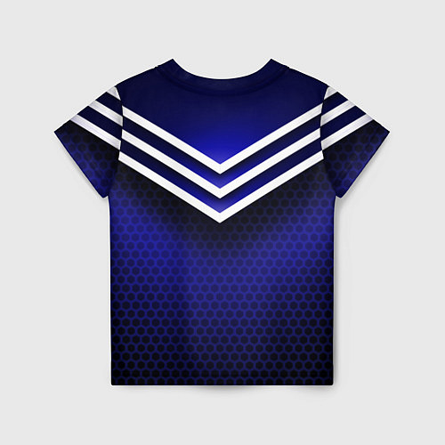 Детская футболка Sport blue style / 3D-принт – фото 2