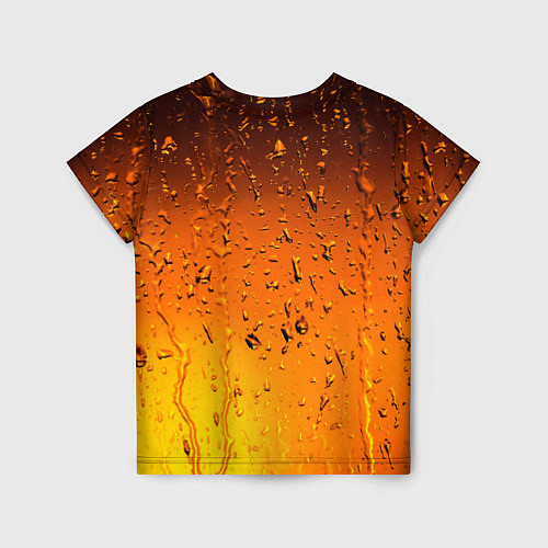 Детская футболка Honda капли дождя / 3D-принт – фото 2