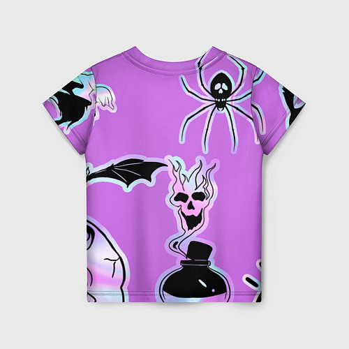 Детская футболка Зелье смерти,паук-Holographica / 3D-принт – фото 2