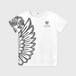 Футболка детская Russia MSKSide 3D Logo New 202223, цвет: 3D-принт