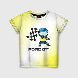 Футболка детская Ford - Racing, цвет: 3D-принт