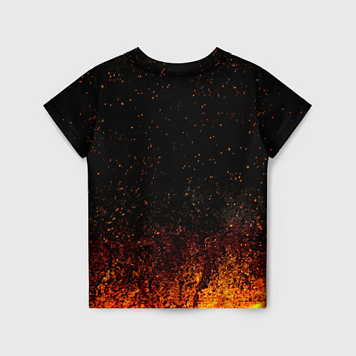 Детская футболка Ария в огне / 3D-принт – фото 2