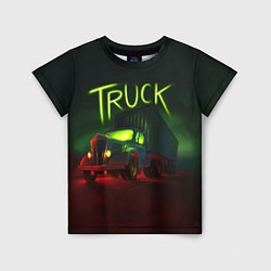 Футболка детская Truck neon, цвет: 3D-принт