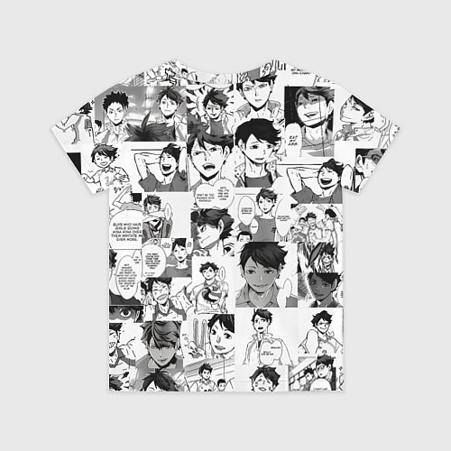 Детская футболка ТООРУ ОЙКАВА OIKAWA TORU / 3D-принт – фото 2