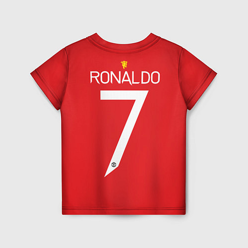 Детская футболка Ronaldo Manchester United / 3D-принт – фото 2