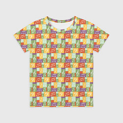 Детская футболка Музыкальные Ноты