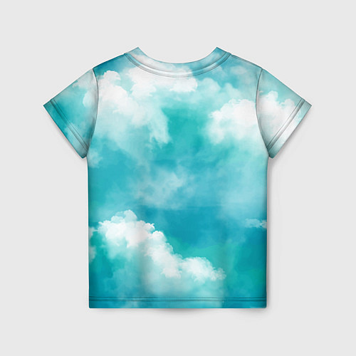 Детская футболка Голубое Небо Blue Sky Z / 3D-принт – фото 2