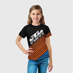 Футболка детская KTM КТМ Z, цвет: 3D-принт — фото 2