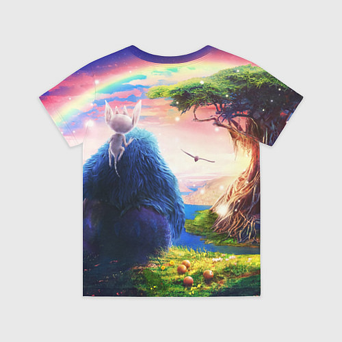 Детская футболка Ори и Блуждающие огоньки Ori / 3D-принт – фото 2