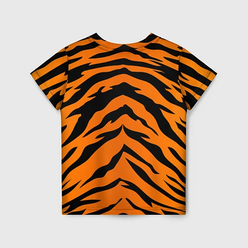 Детская футболка Шкура тигра / 3D-принт – фото 2