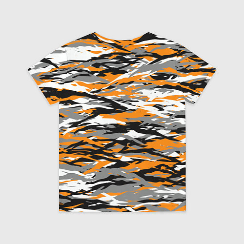 Детская футболка Тигровый камуфляж / 3D-принт – фото 2