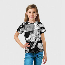 Футболка детская Манга Jujutsu Kaisen, цвет: 3D-принт — фото 2