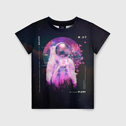 Футболка детская Vaporwave Astral Astronaut Collage, цвет: 3D-принт